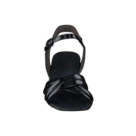 🆕 PAUL GREEN Lexi Block  Heel Ankle Strap Sandals Pumps Shoes 10.5 Black
