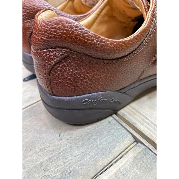 13M Dr. Comfort Scott Diabetic Casual Shoes 9020 Brown Leather Mens