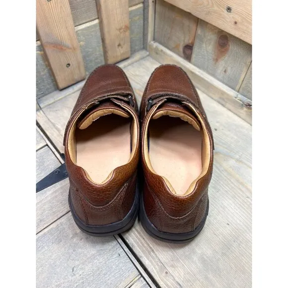 13M Dr. Comfort Scott Diabetic Casual Shoes 9020 Brown Leather Mens