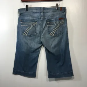 7 For All Mankind dojo Bermuda shorts size 28