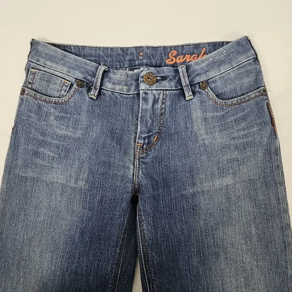 90s Vintage Silver Jeans Sarah y2k flare jeans size 29