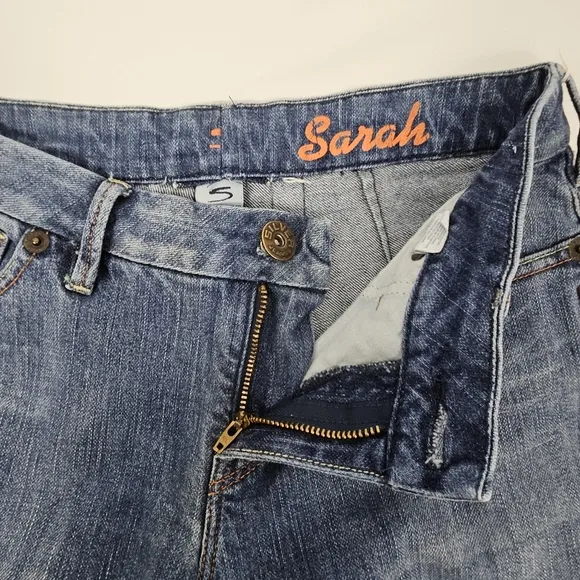 90s Vintage Silver Jeans Sarah y2k flare jeans size 29
