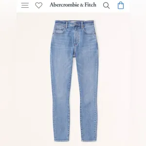 Abercrombie &amp; Fitch High Rise Super Skinny Jeans Like New Denim Blue Jean Size 2