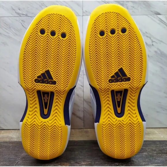Adidas Crazy 1‎ Lakers Home 2022 Kobe Bryant White Yellow Purple Mens Size 9