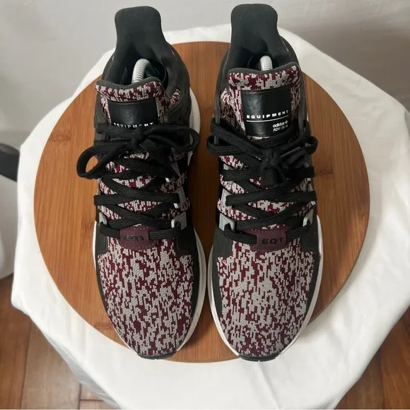 Adidas EQT Support Adv Kinetic Athletic Maroon Grey Men’s Shoe Size 9.5