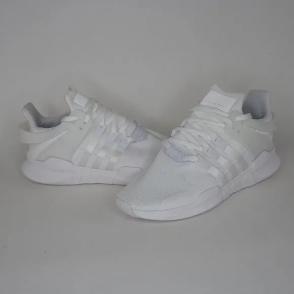 Adidas EQT Support ADV White Running Sneakers Size 7 Boys = 8.5 Womens