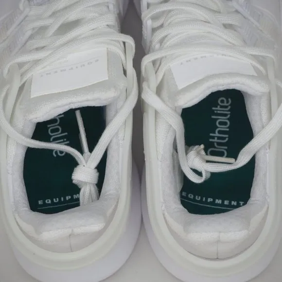 Adidas EQT Support ADV White Running Sneakers Size 7 Boys = 8.5 Womens