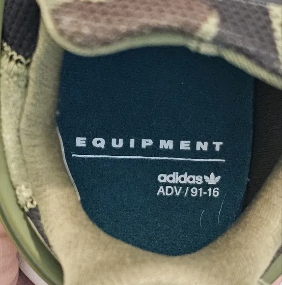 adidas EQT Support Equipment ADV 91-16 Athletic Sneakers, EUC