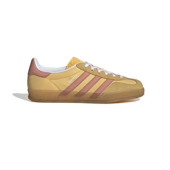 Adidas Gazelle Men's Tan and Pink Shoes