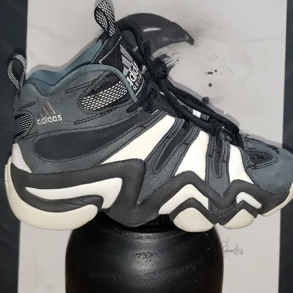 ADIDAS Kids' Black and White Sneakers
