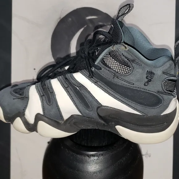Adidas Kids' Black and White Sneakers