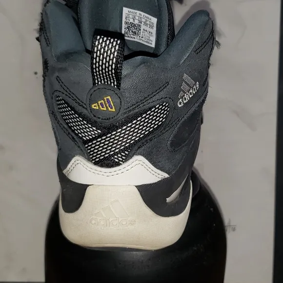 Adidas Kids' Black and White Sneakers