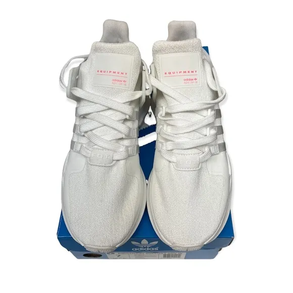 Adidas NWT! All White Equipment Support ADV Women’s 7 Sneakers