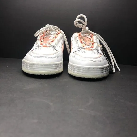 Adidas Originals ADI2000 Women's Trefoil Life Style Sneakers White/Coral size 9