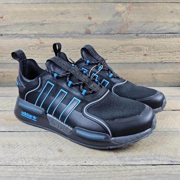 adidas Originals NMD_V3 Men's Shoes Black/Pulse Blue/Grey