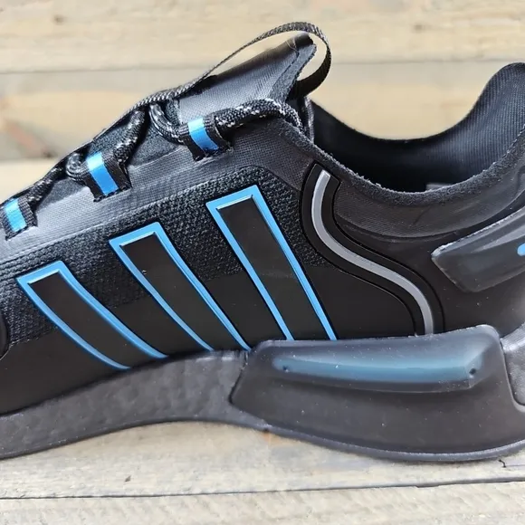 adidas Originals NMD_V3 Men's Shoes Black/Pulse Blue/Grey