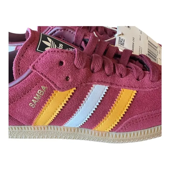 Adidas Originals Samba OG USC Burgandy US Youth 4.5 (can fit women US 5.5-6)