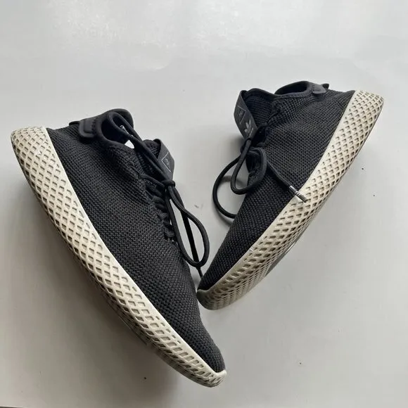 Adidas Originals sneakers x Pharell Williams Tennis HU Black Mens Size 8.5‎