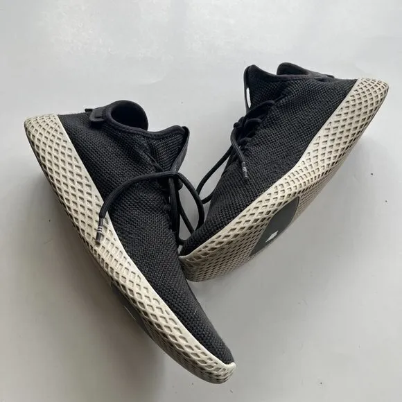 Adidas Originals sneakers x Pharell Williams Tennis HU Black Mens Size 8.5‎