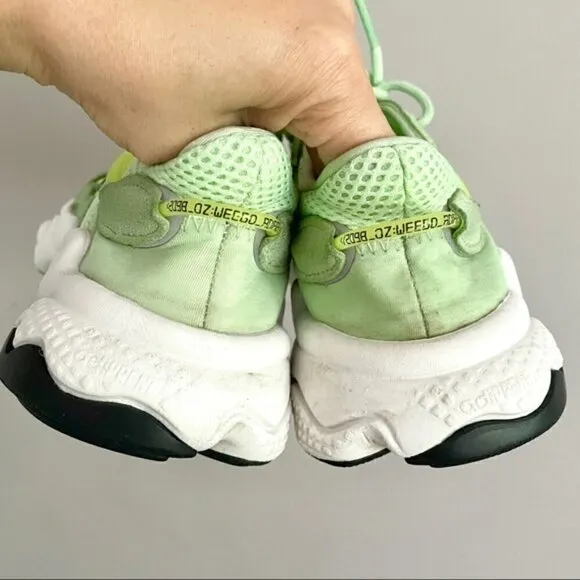 Adidas Ozweego J Glow Mint Green Sneakers - 5.5/6US
