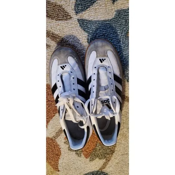 Adidas Samba Millenium Leather Sneakers in White
