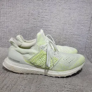Adidas UltraBoost Clime Men's Size US12 Solar Yellow Lace Up Sneakers AQ0481