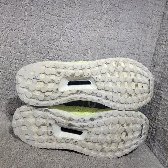 Adidas UltraBoost Clime Men's Size US12 Solar Yellow Lace Up Sneakers AQ0481