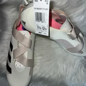Adidas Women's Cycling Shoes - White and Black