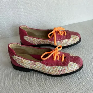 Aerogreen. TRANI Hand Woven Ladies Golf Shoe/Ballerina