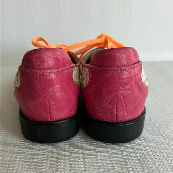 Aerogreen. TRANI Hand Woven Ladies Golf Shoe/Ballerina