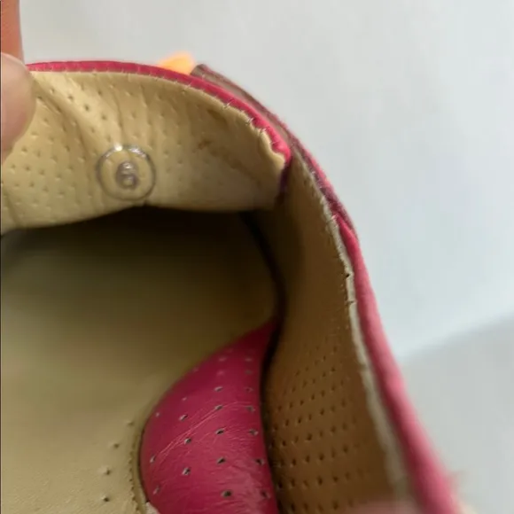Aerogreen. TRANI Hand Woven Ladies Golf Shoe/Ballerina
