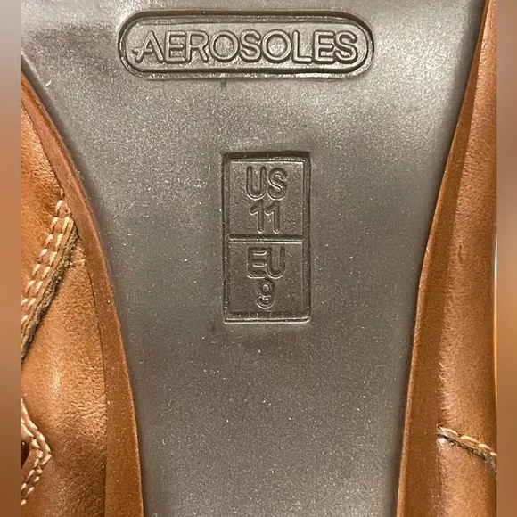 Aerosoles Women’s Therapeutic Brown Ankle Boots Size 11M