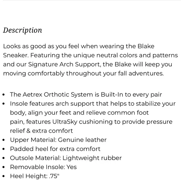 AETREK Blake sneakers leather with snake skin accent size 9.5US / EU 40