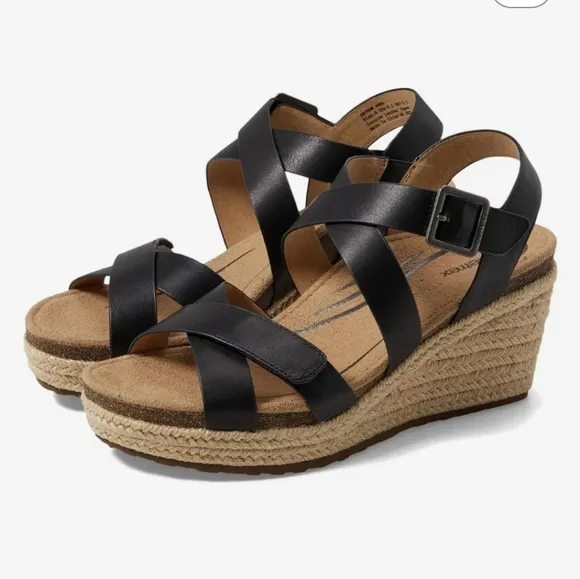 Aetrex Anna Wedge Sandals