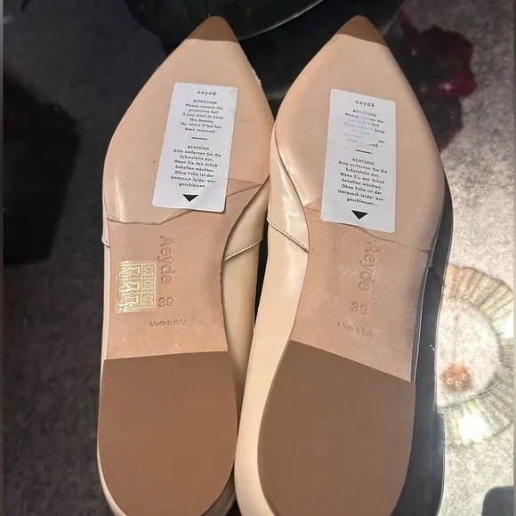 Aeyde Martha Pointed Toe Flats NEW