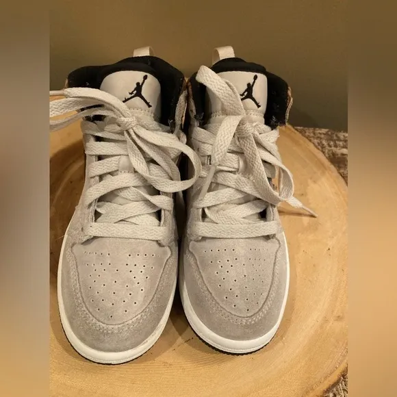 Air Jordan RETRO 1 MID SE BROWN ELEPHANT (PS) DZ5370-102 Preschool Size 12C