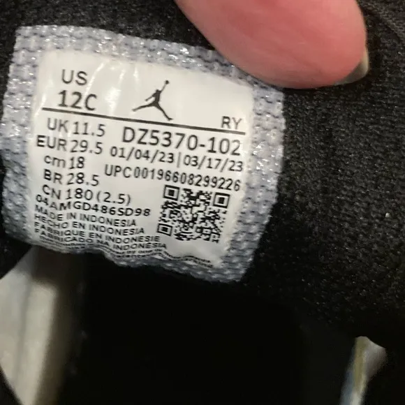 Air Jordan RETRO 1 MID SE BROWN ELEPHANT (PS) DZ5370-102 Preschool Size 12C