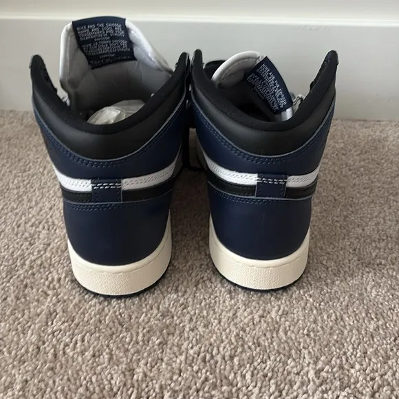 Air Jordan’s 1 Retro High OG GS Nike Kids' Black, Blue and White Air Sneakers