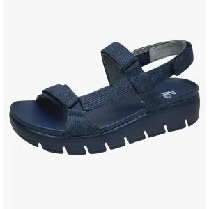 Alegria Henna Sandals in Blue Solid 38 US 8