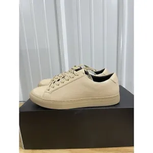 Alfani Men's Grayson Tumbled Sneaker Tan Tan US 7.5
