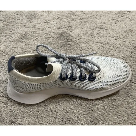 Allbirds Tree Dasher Womens Size 7 Running Shoes Sneakers Blue Gray