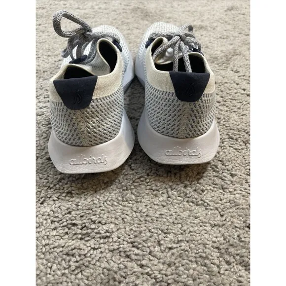 Allbirds Tree Dasher Womens Size 7 Running Shoes Sneakers Blue Gray