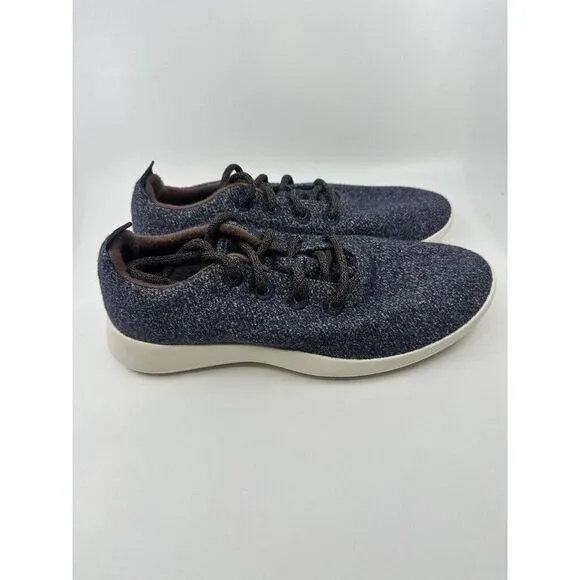 Allbirds Wool Runners Mizzle Blue Purple Sneakers Men's Size 9 pure merino