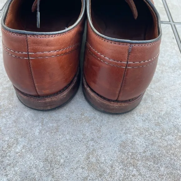 Allen Edmonds &quot;LaSalle&quot; Brown Toe Leather Shoes Men's