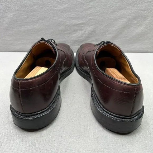Allen Edmonds Hillcrest Mens Size 10 (D) Oxford Bicycle Toe Blucher Lace-Up Shoe