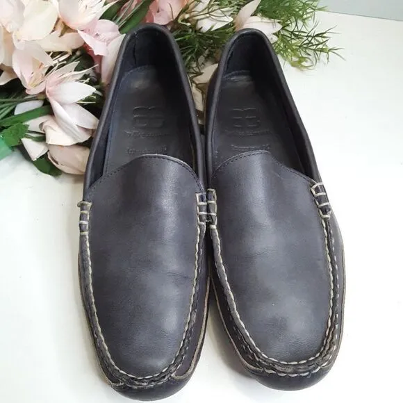 Allen Edmonds Interstate Men's size 9D Grey Leather Loafer Shoes