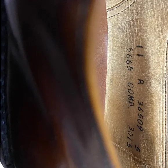 𝅺ALLEN Edmonds Shoes Fifth Avenue Cap-Toe Oxford Shoes I’ve 11A Mahogany
