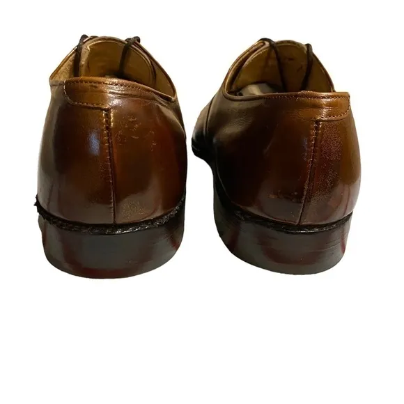 𝅺ALLEN Edmonds Shoes Fifth Avenue Cap-Toe Oxford Shoes I’ve 11A Mahogany