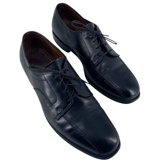 ALLEN EDMONDS Size 10.5 Sagamore Black Leather Shoes 10.5 D