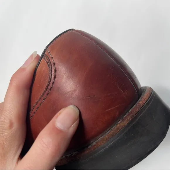 Allen Edmonds Stockbridge 3754 Split Toe Blucher Dress Shoes - Size 10 D